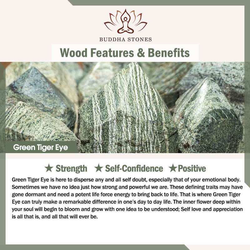 Buddha Stone Various Tiger Eye Confidence Bracelet Bracelet BS 3